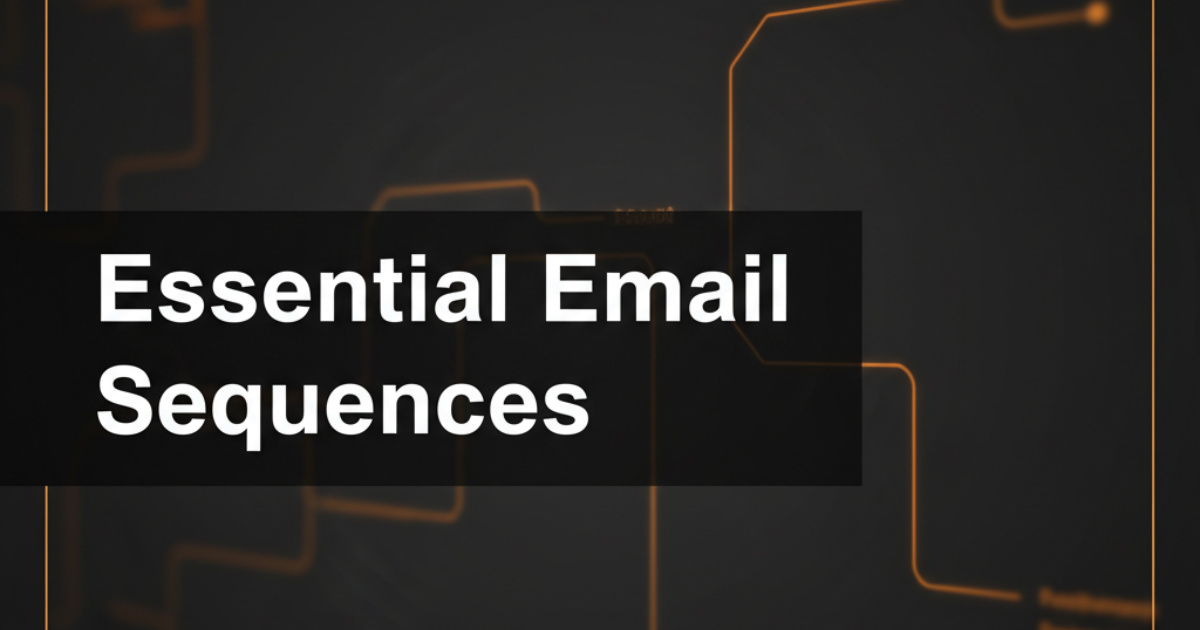 Editorial image for email sequence systems